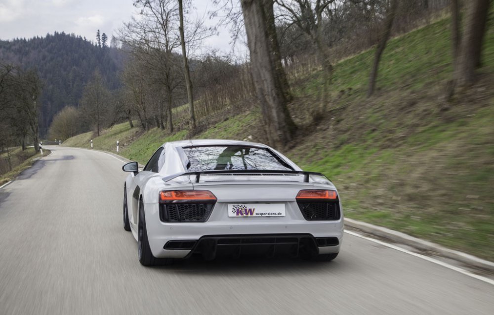 KW Tieferlegungsfedern ( Gewindefedern ) für Audi R8 Typ 4S 15-> für magnetic ride